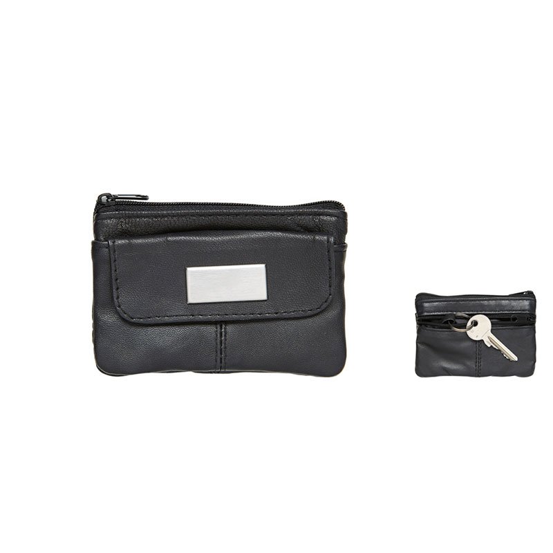 SCHLÜSSELTASCHE, Leder (Schlüsseletui)