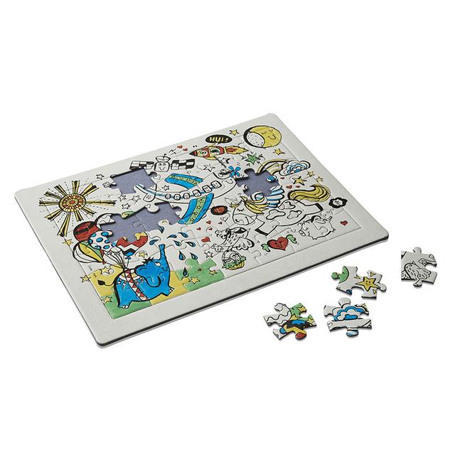 WIMMEL HIMMEL (Puzzle zum Anmalen)