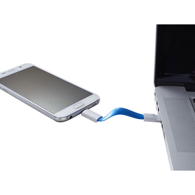 KURZE LEITUNG, schwarz (2in1 Ladekabel)