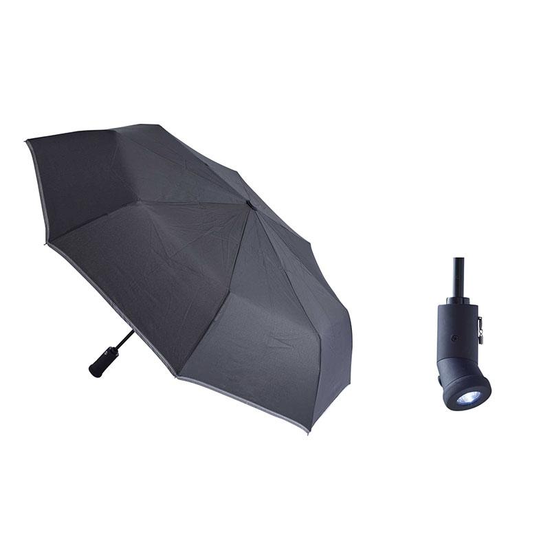 WETTERLEUCHTE 3.0, schw. (Regenschirm)