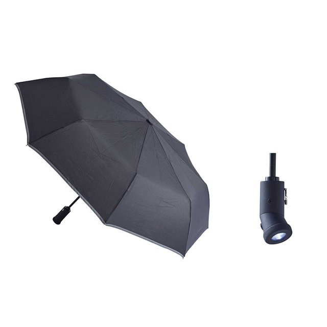 WETTERLEUCHTE 3.0, schw. (Regenschirm)