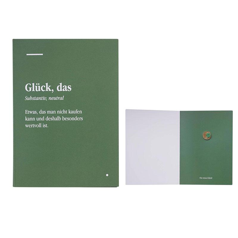 GLÜCKSKARTE (Grußkarte)