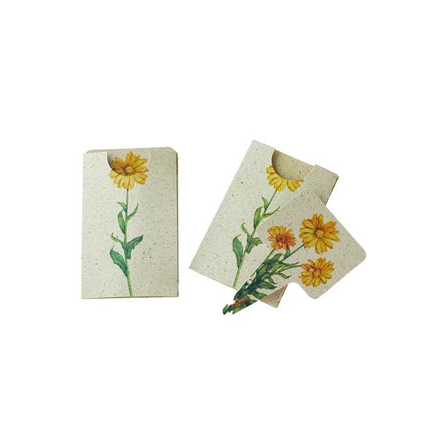 VISITENKARTE PFLANZSTICK (Margarite)