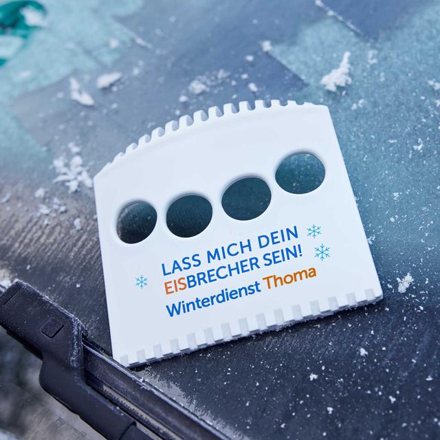 DURCHBLICK, weiß (Eiskratzer)