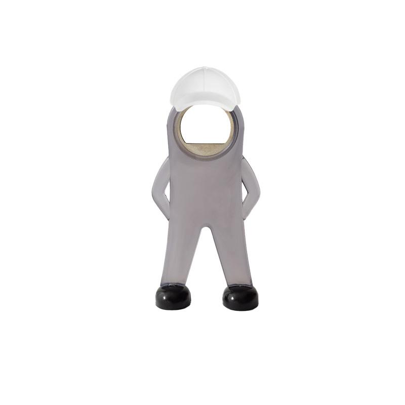 DER AKTIVE, tr. grau (Flaschenöffner)