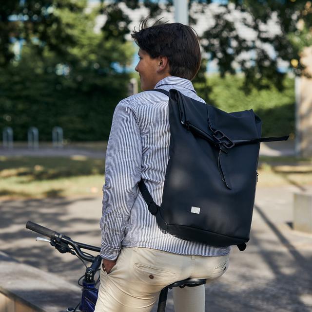 FLEXIBLE BLACK Rucksack, schwarz