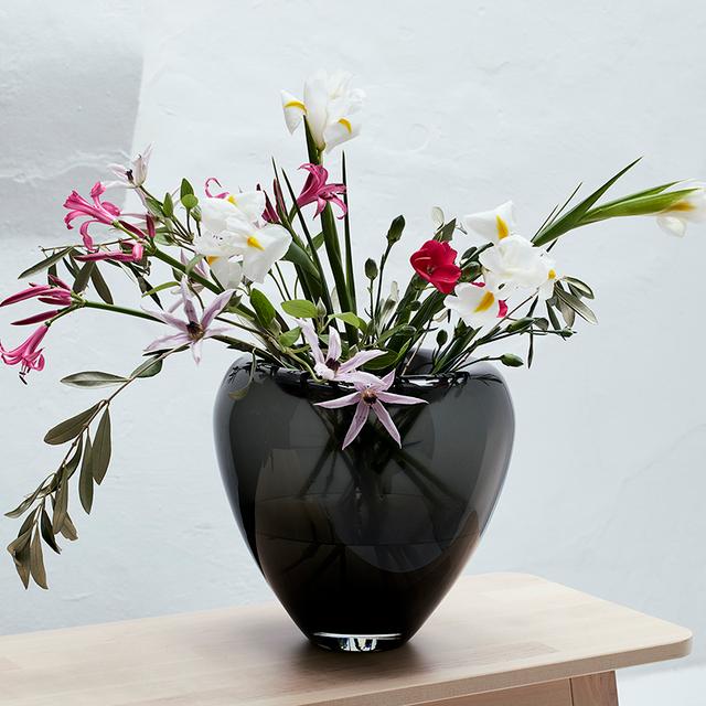 VASE ICE GREY (Kristallvase)