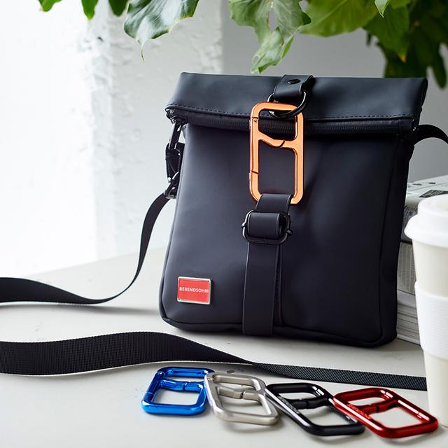 FLEXIBLE BLACK CROSSBAG, SCHWARZ +