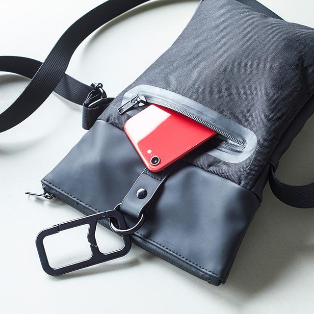 FLEXIBLE BLACK CROSSBAG, SCHWARZ +