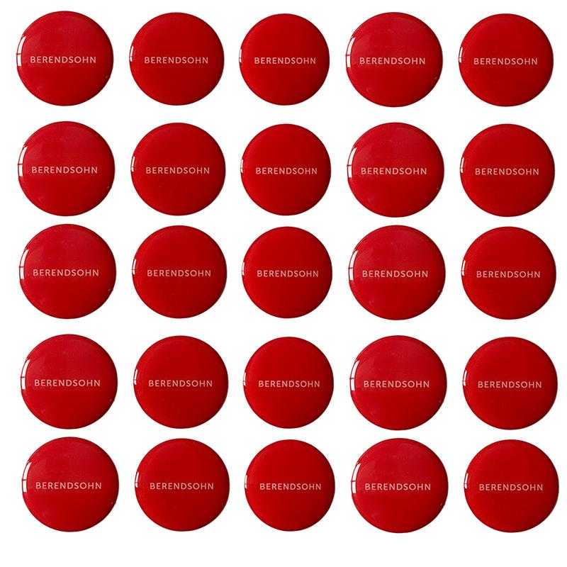 DOMING ONLY (Domingaufkleber), rund