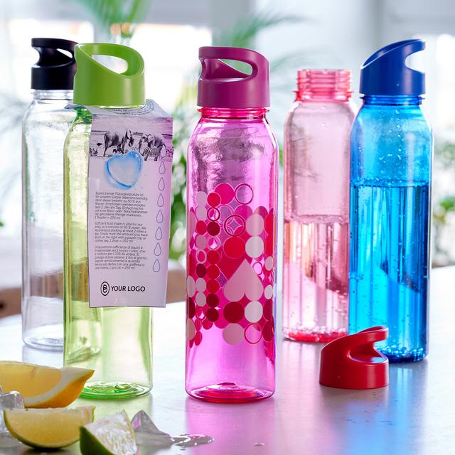 FRESH RAINBOW, blau(Tritan-Trinkflasche)