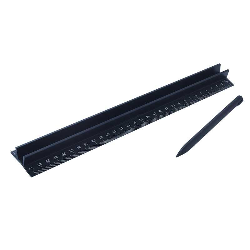 SET ALU LINEAL PRO (Lineal+Graphitstift)