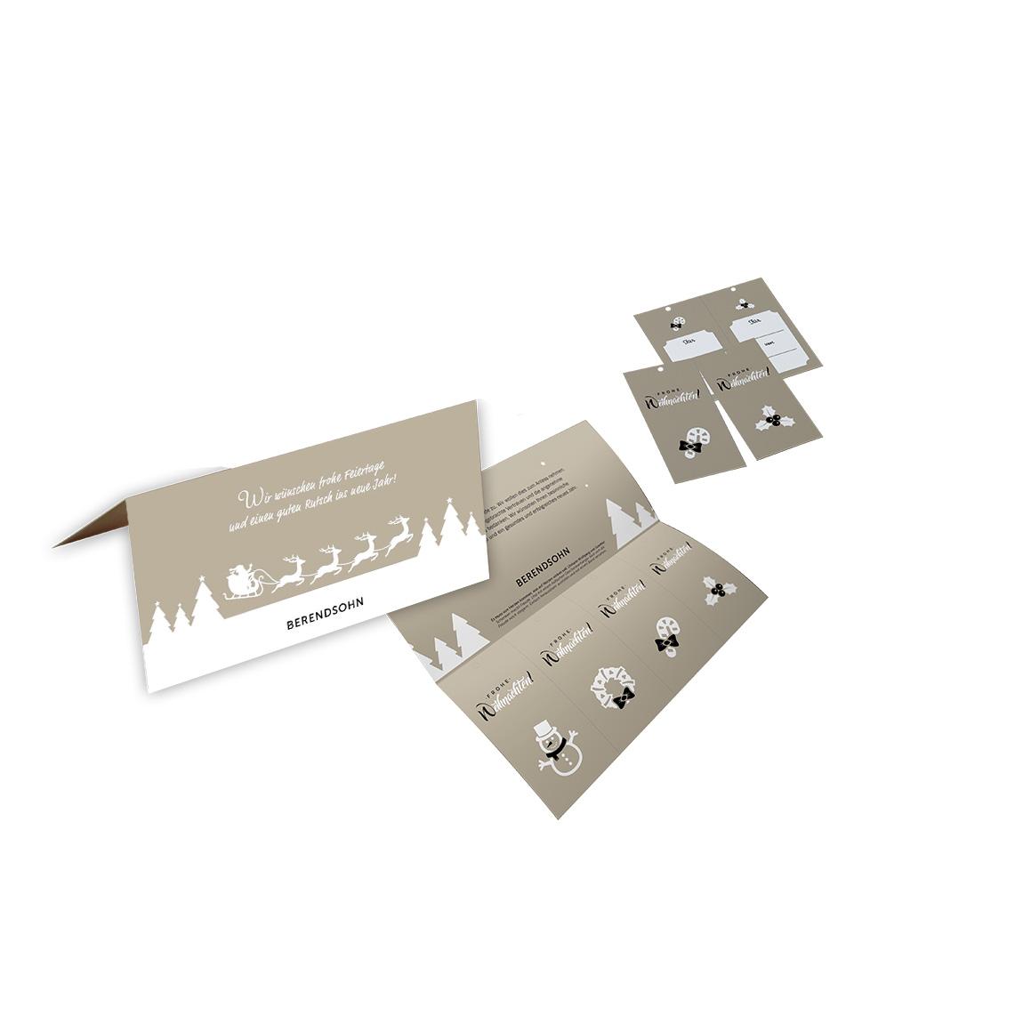 4YOU (2in1 Grußkarte Geschenkanhänger)