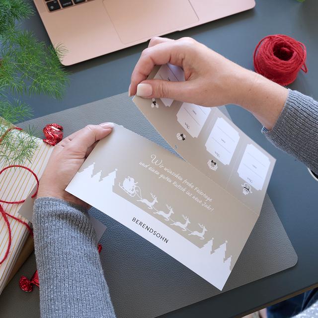 4YOU (2in1 Grußkarte Geschenkanhänger)