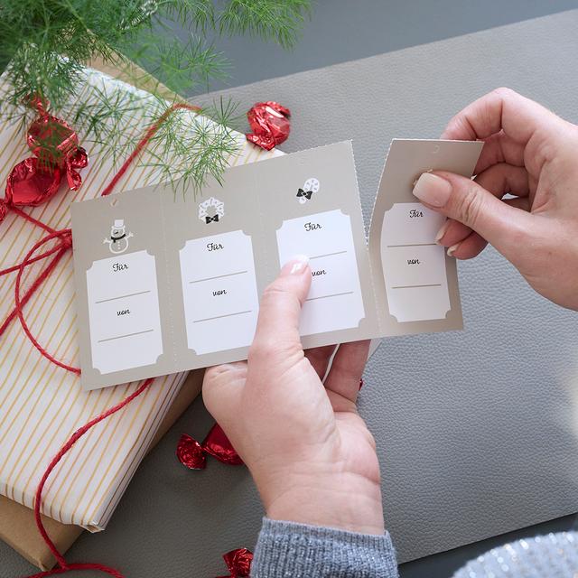 4YOU (2in1 Grußkarte Geschenkanhänger)