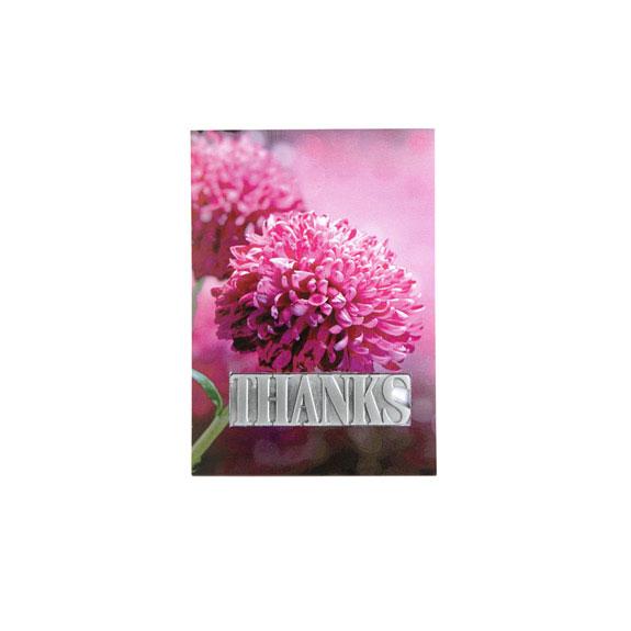 THANKS-KARTE FLORAL (Öffner m. Karte)
