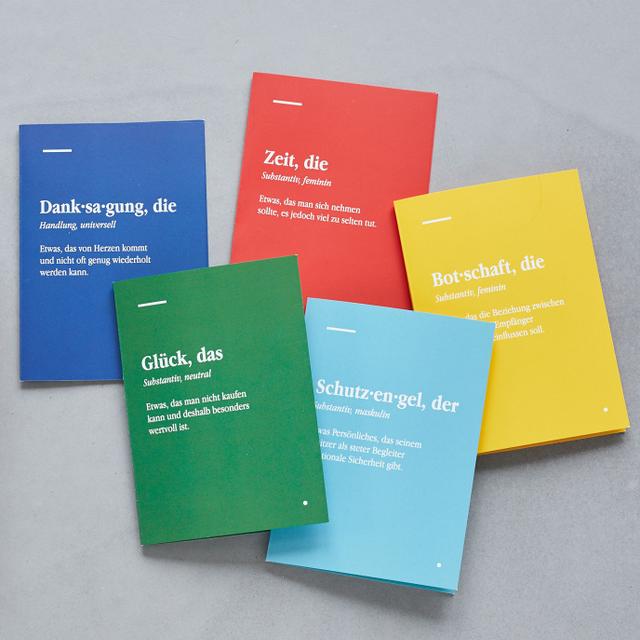 BOTSCHAFTSKARTE (Grußkarte)