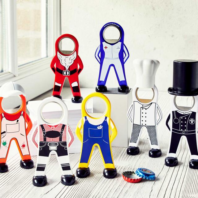 DER MEISTER, tr. grau (Flaschenöffner)