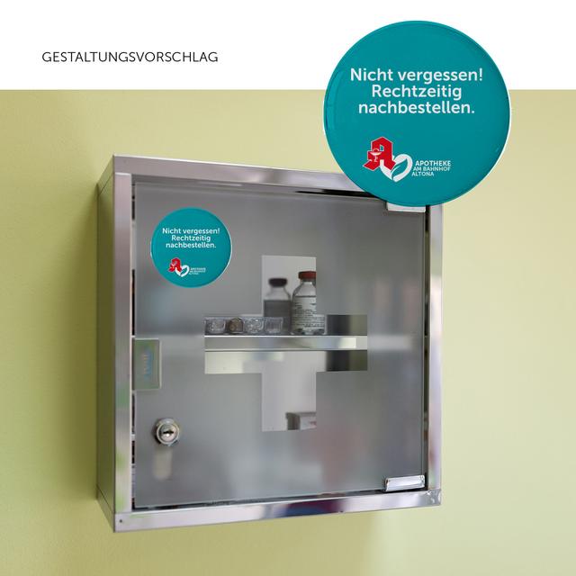 DOMING ONLY (Domingaufkleber), rund