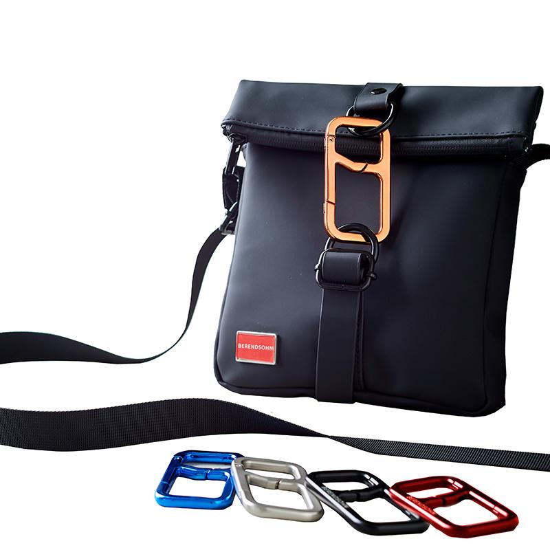 FLEXIBLE BLACK CROSSBAG, SCHWARZ +