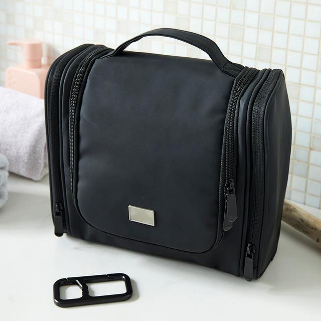 FLEXIBLE BLACK WASHBAG, SCHWARZ +
