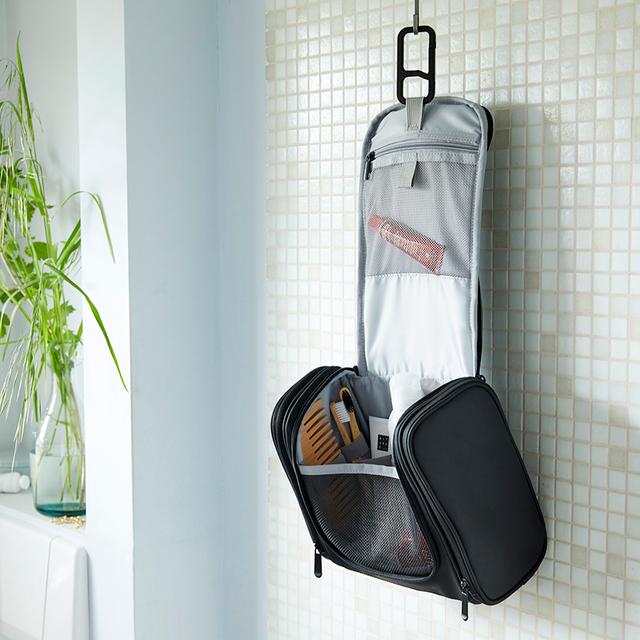 FLEXIBLE BLACK WASHBAG, SCHWARZ +