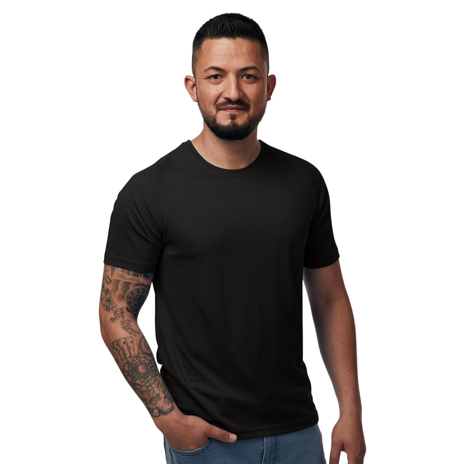 FUNKTIONSSHIRT, Kurzarm, Herren