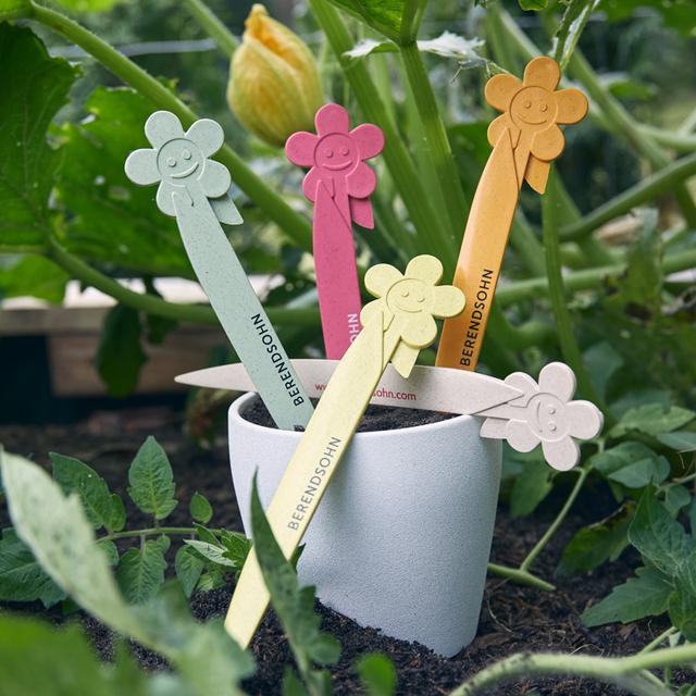 BLUMENGRUSS mit Karte (Brieföffner)