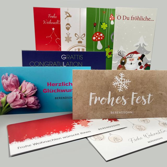 MOTIVAUSWAHL DIN LANG (Grußkarte)