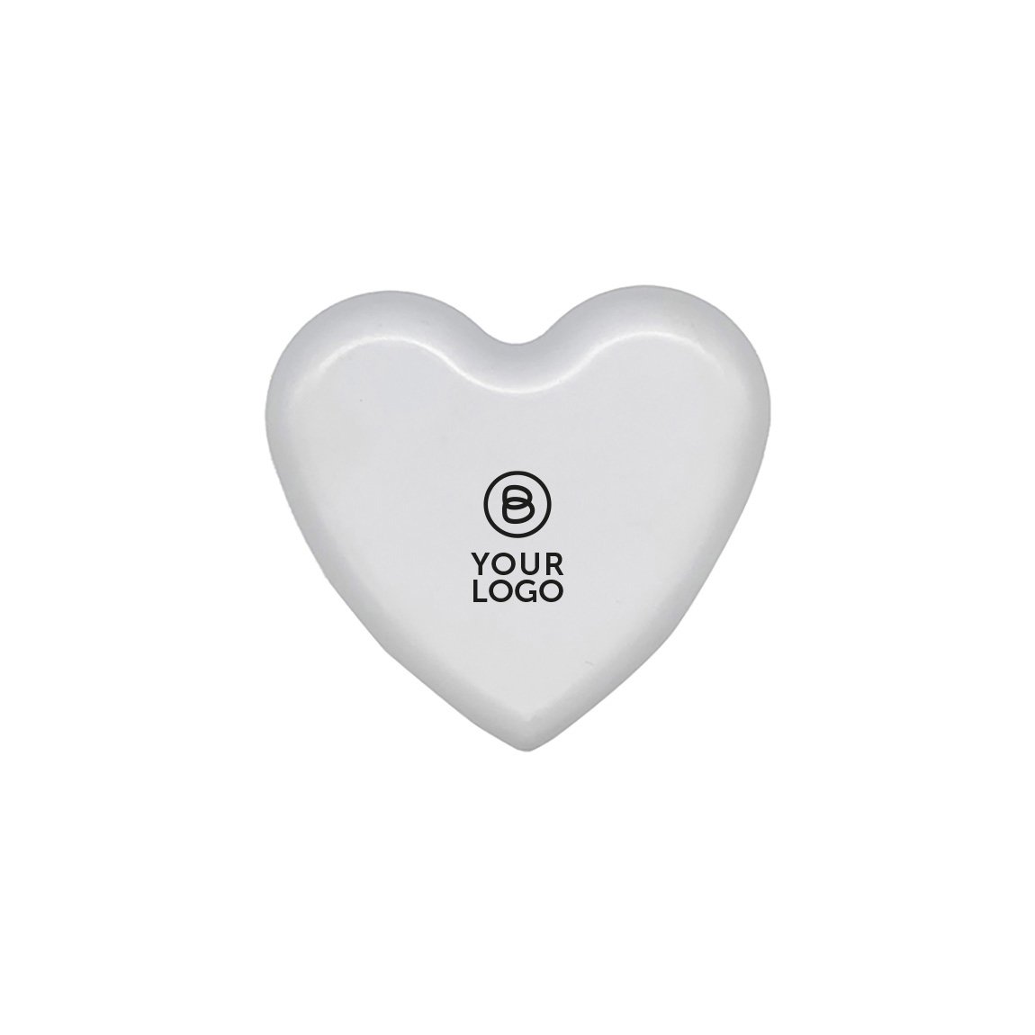 HAND AUF´S HERZ, weiß (Drehhilfe)