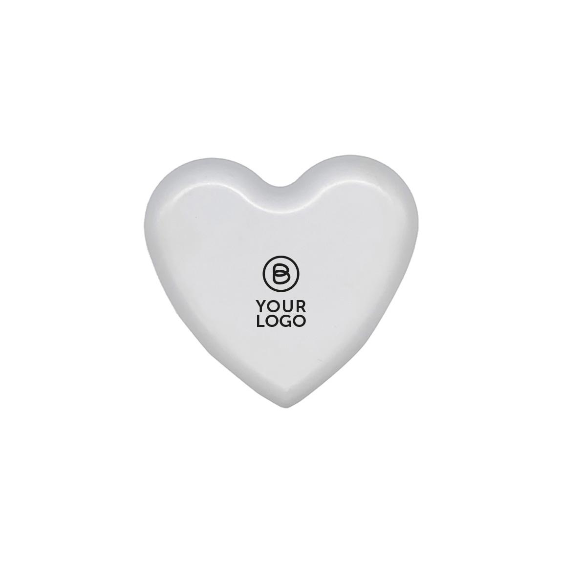 HAND AUF´S HERZ, weiß (Drehhilfe)