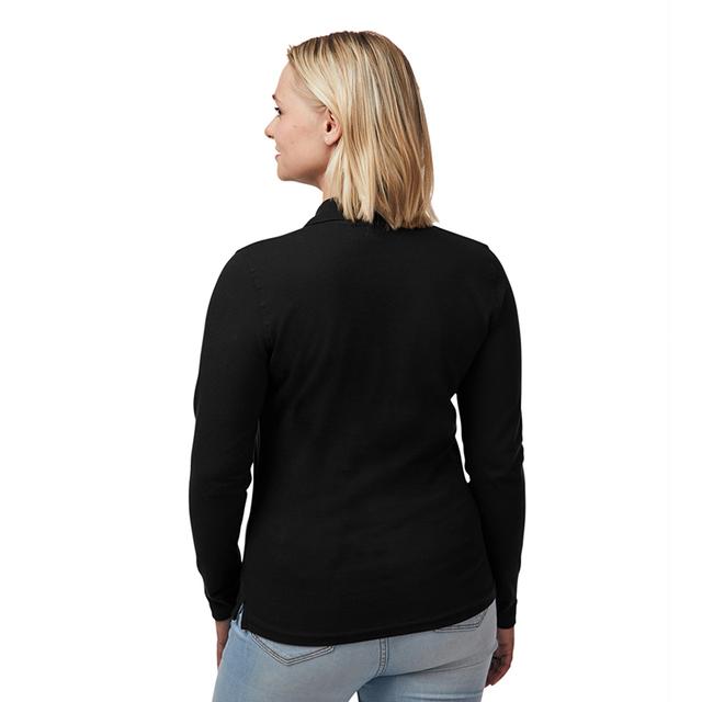 POLOSHIRT, Langarm, Damen