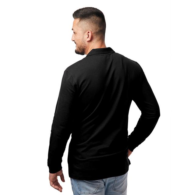 POLOSHIRT, Langarm, Herren