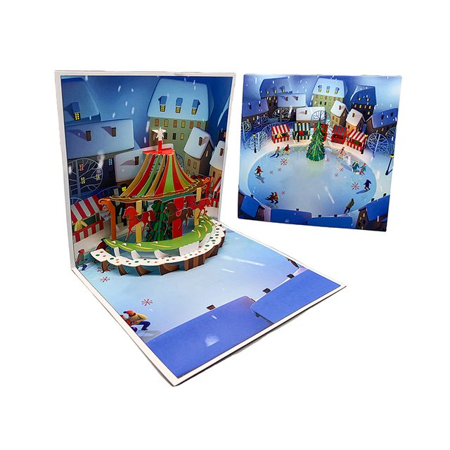 POP UP Karussel (Grußkarte)