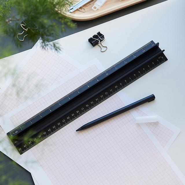 SET ALU LINEAL PRO (Lineal+Graphitstift)