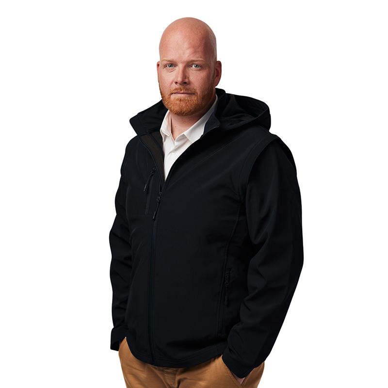 SOFTSHELLJACKE 2in1, Unisex