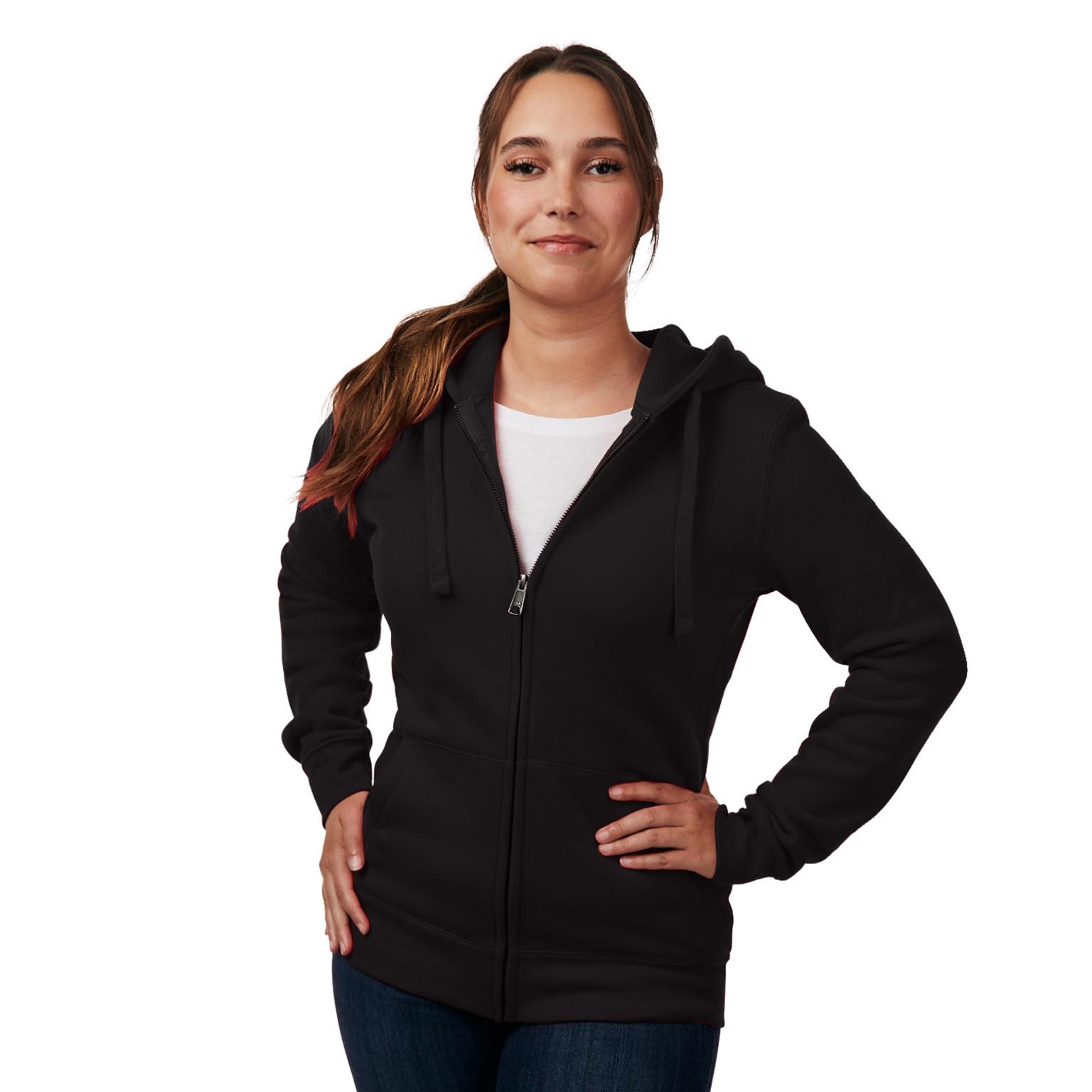 SWEATJACKE mit Kapuze, Damen