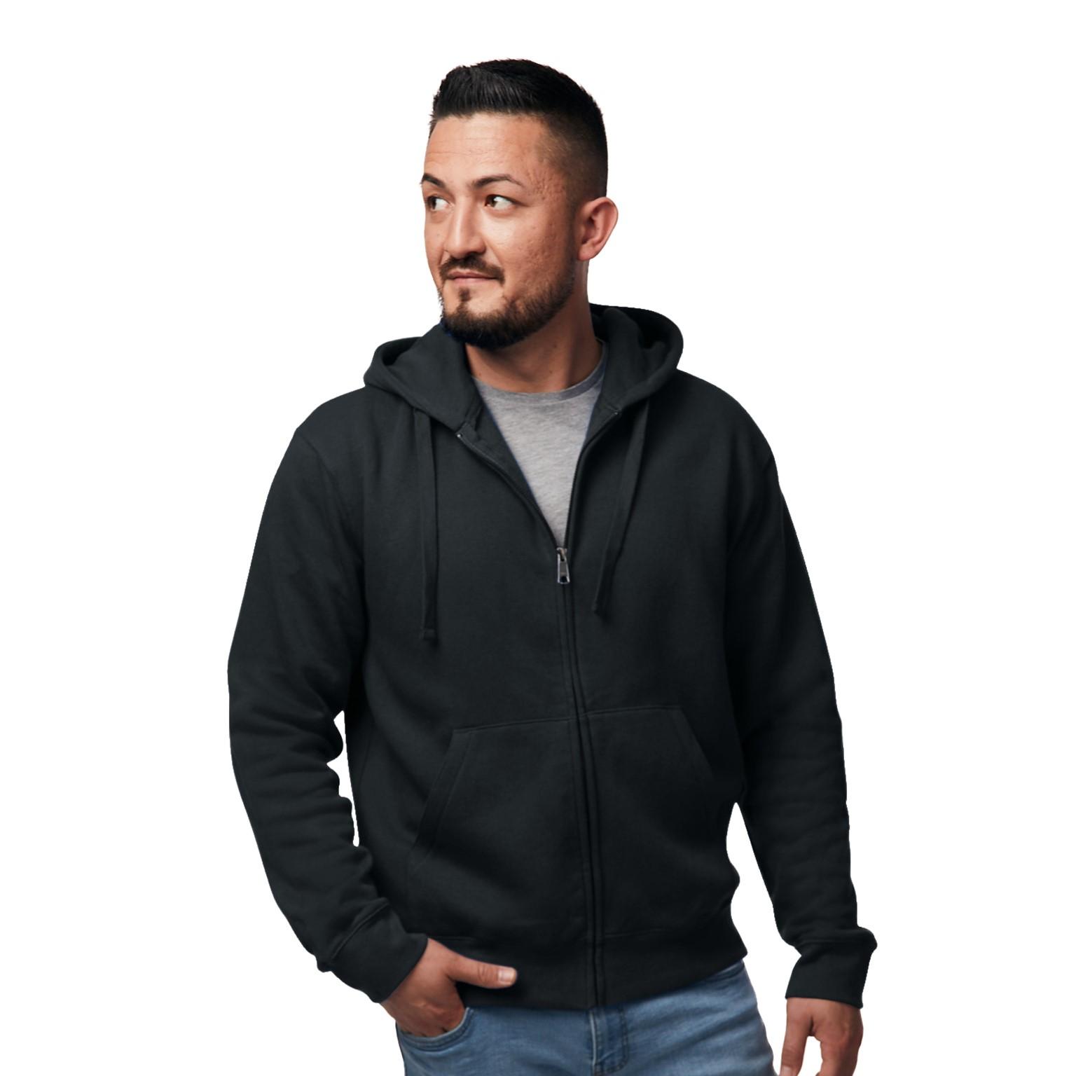 SWEATJACKE mit Kapuze, Herren