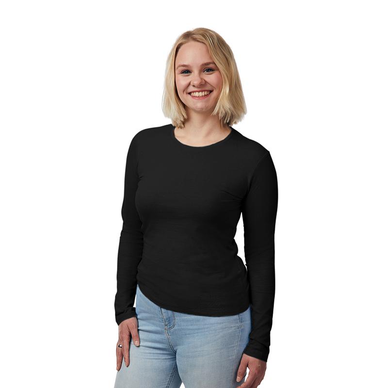 BIO T-SHIRT, Langarm, Damen