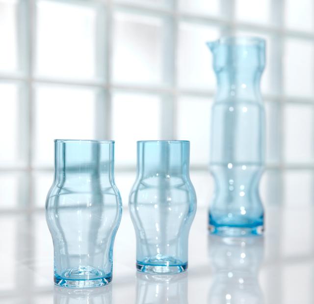 1020 Wasserkaraffe, aquamarin